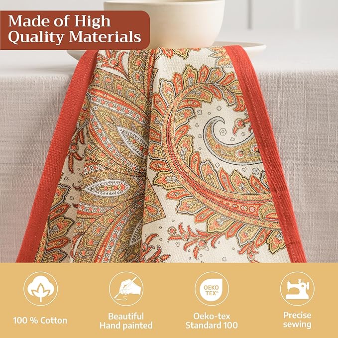 Maison d' Hermine Cloth Napkins Set of 4 100% Cotton Everyday Reusable Square - Image 5