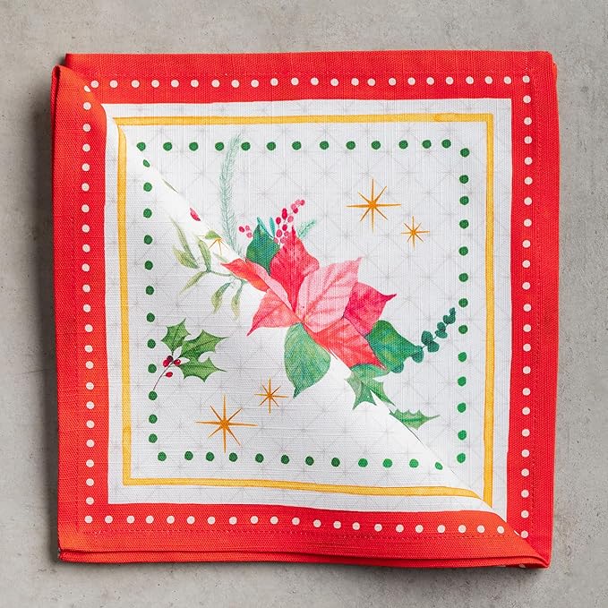 Maison d' Hermine Cloth Napkins Set of 4 100% Cotton - Image 9