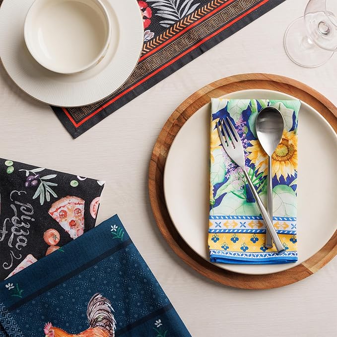 Maison d' Hermine Cloth Napkins Set of 4 100% Cotton Soft & Durable Everyday - Image 9