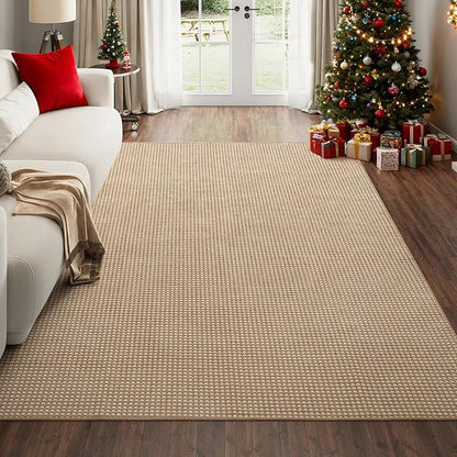 Boho Washable Area Rugs 5x7 ft, Non Slip Area Rug by YDKGL