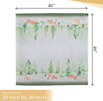 Maison d' Hermine Cloth Napkins Set of 4 100% Cotton - Image 4