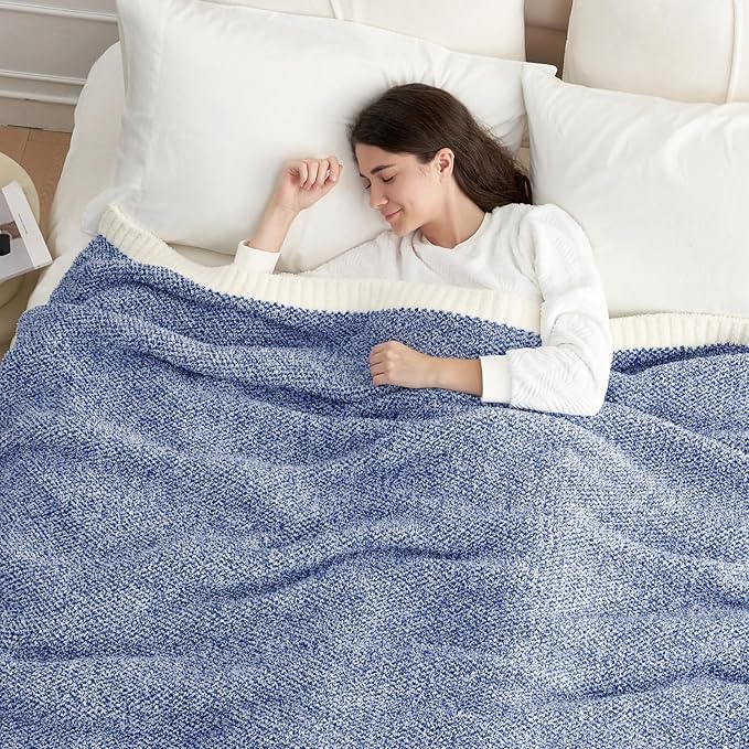 Snuggle Sac Queen Size Bedding Blankets, Super Soft Warm Oversized Blankets - Image 8