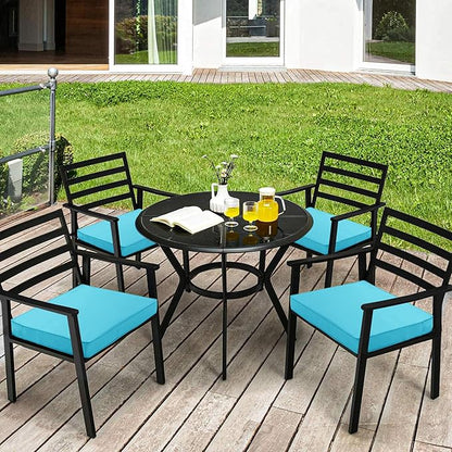 Outdoor Chair Cushions 18.5x16 Inch Waterproof Patio Chair Cushions - Image 9