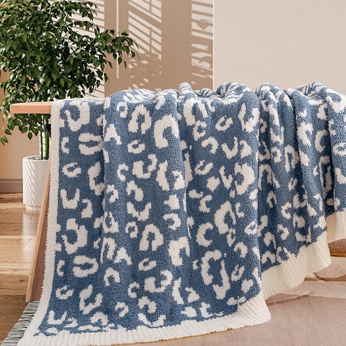 NEXHOME PRO Leopard Soft Blanket, Fuzzy Throw Blanket by NEXHOMEPRO