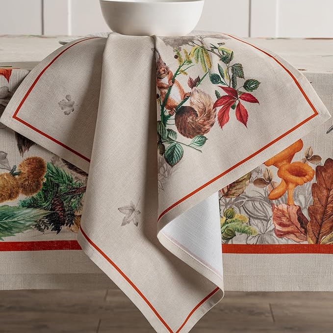 Maison d' Hermine Cloth Napkins Set of 4 100% Cotton - Image 9