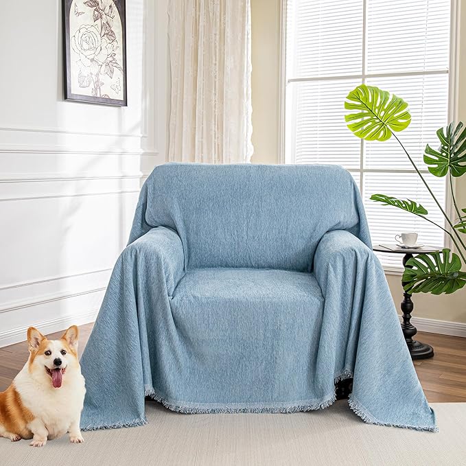 MYSKY HOME Oversized Armchair Couch Cover by MYSKYHOME