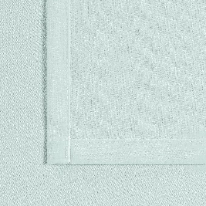BGment Linen Look Semi Sheer Curtains - Image 6