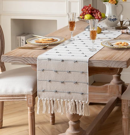 Caflife Boho Table Runner 72 Inchs Long - Image 2