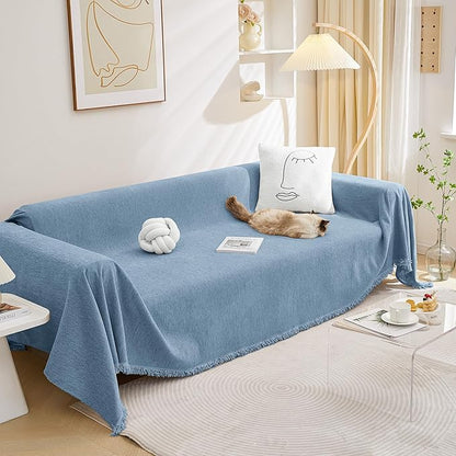 MEETSKY Washable Chenille Sofa Cover Couch Cover by MEETSKY