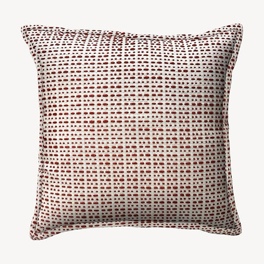 SanVia Rust Glow Premium Cotton Throw Pillow Covers, 20 x 20 Inches, Luxurious by SanVia