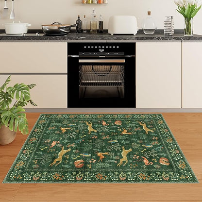 DUKINO 2x3 Rug, Washable Animal Rugs - Image 3