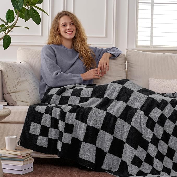 Joiedomi Throw Blanket for Couch, Cozy Cute Soft Throw Home Room Decor - Image 3