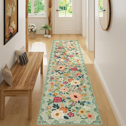 DUKINO 2x8 Runner Rug for Hallway, Washable Kitchen Runner Rug - Image 4