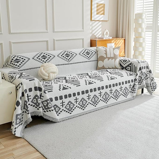 MEETSKY Boho Couch Cover Super Soft Couch Covers by MEETSKY