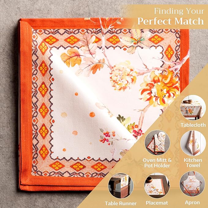 Maison d' Hermine Cloth Napkins Set of 4 100% Cotton - Image 5