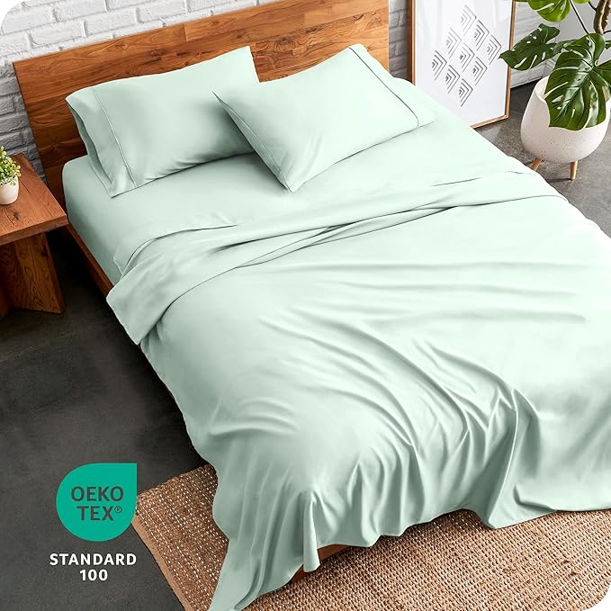 Bare Home Split Head Flex King Sheet Set - Image 8
