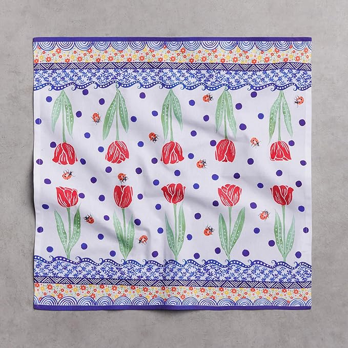 Maison d' Hermine Cloth Napkins Set of 4 100% Cotton Soft & Durable Everyday - Image 8