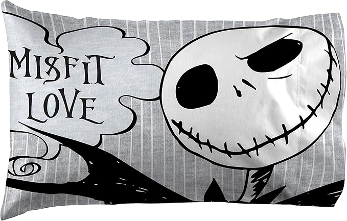 Disney Nightmare Before Christmas Meant to Be 2-Pack Reversible Pillowcase - Image 2