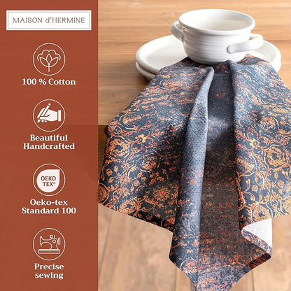 Maison d' Hermine Cloth Napkins Set of 4 100% Cotton - Image 2
