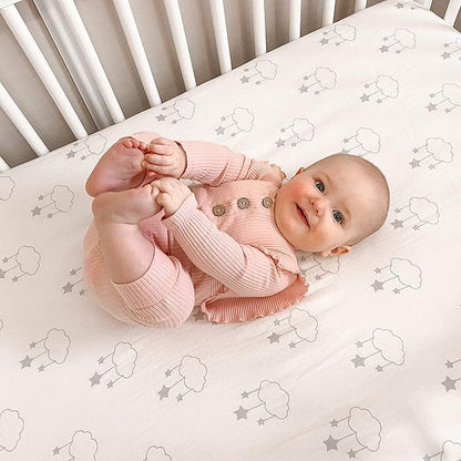 Newton Baby Mini Crib Fitted Sheets | Organic Muslin Cotton, Breathable & Soft - Image 8