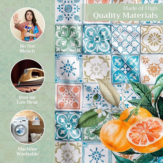 Maison d' Hermine Cloth Napkins Set of 4 100% Cotton Everyday Reusable Square - Image 3