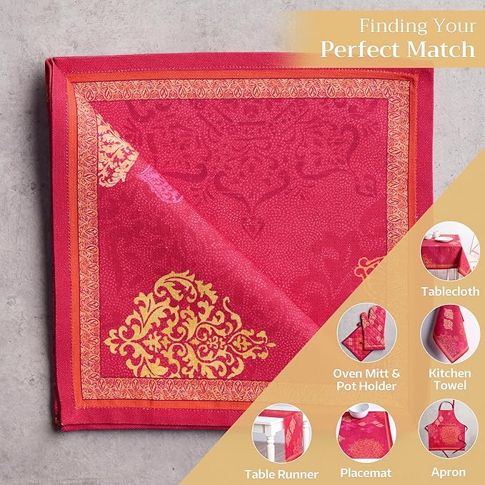 Maison d' Hermine Cloth Napkins Set of 4 100% Cotton - Image 5