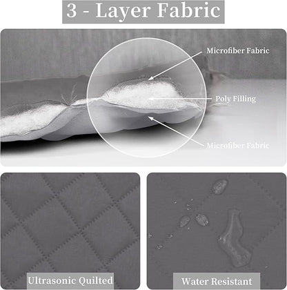 Easy-Going Full/Queen Size Reversible Quilt Set - Image 5