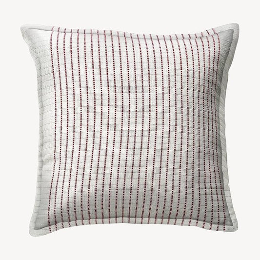 SanVia Fireside Premium Cotton Throw Pillow Covers, 20 x 20 Inches, Luxury by SanVia
