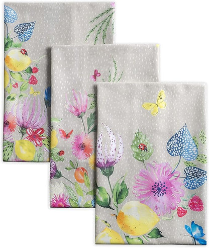 Maison d' Hermine Kitchen Towels Set of 2 100% Cotton 27.50" x 20" Reusable by MaisondHermine