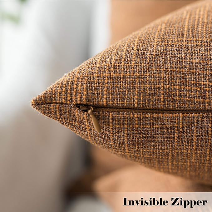 Kevin Textile Decor Lined Linen Throw Pillow Cases Cushion Cover Pillow Covers - Image 2