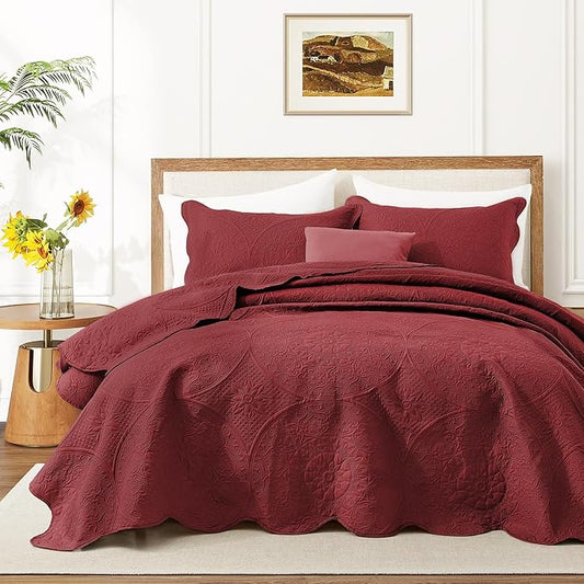 IR Imperial Rooms Twin Quilt Bedding Set Size + 1 Pillow Shams by IRImperialRooms