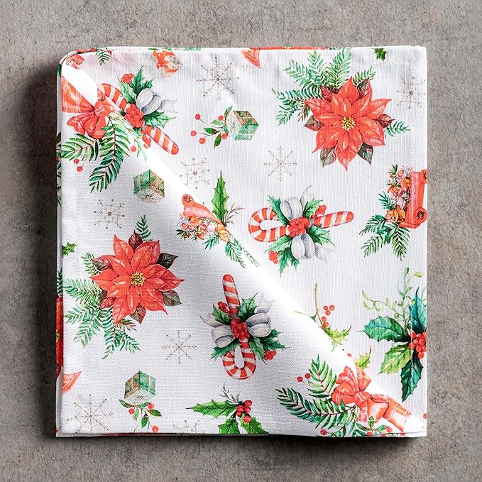 Maison d' Hermine Cloth Napkins Set of 4 100% Cotton - Image 9