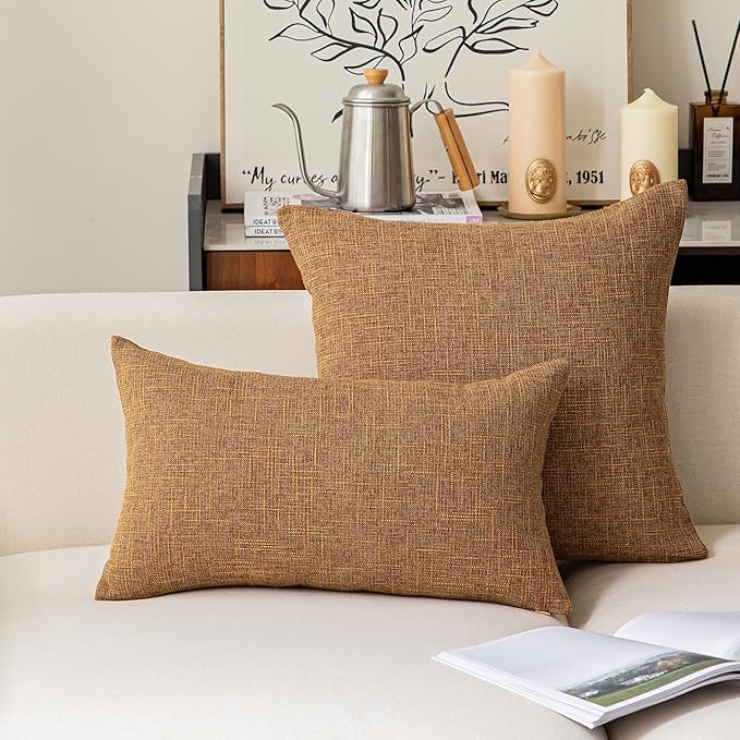 Kevin Textile Decor Lined Linen Throw Pillow Cases Cushion Cover Pillow Covers - Image 4