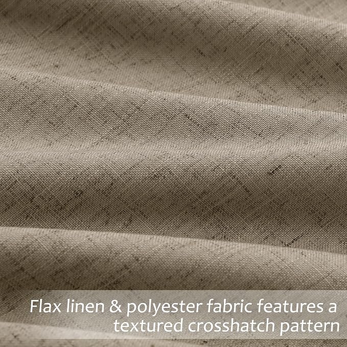 Mocha Blackout Curtains 84 Inch Long - Image 4