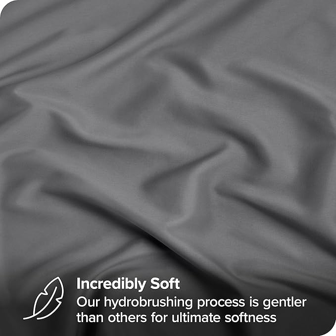 Bare Home Fitted Bottom Sheet Twin Extra Long - Image 2