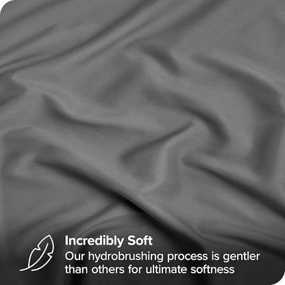 Bare Home Fitted Bottom Sheet Twin Extra Long - Image 2