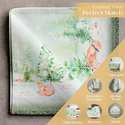Maison d' Hermine Cloth Napkins Set of 4 100% Cotton - Image 5