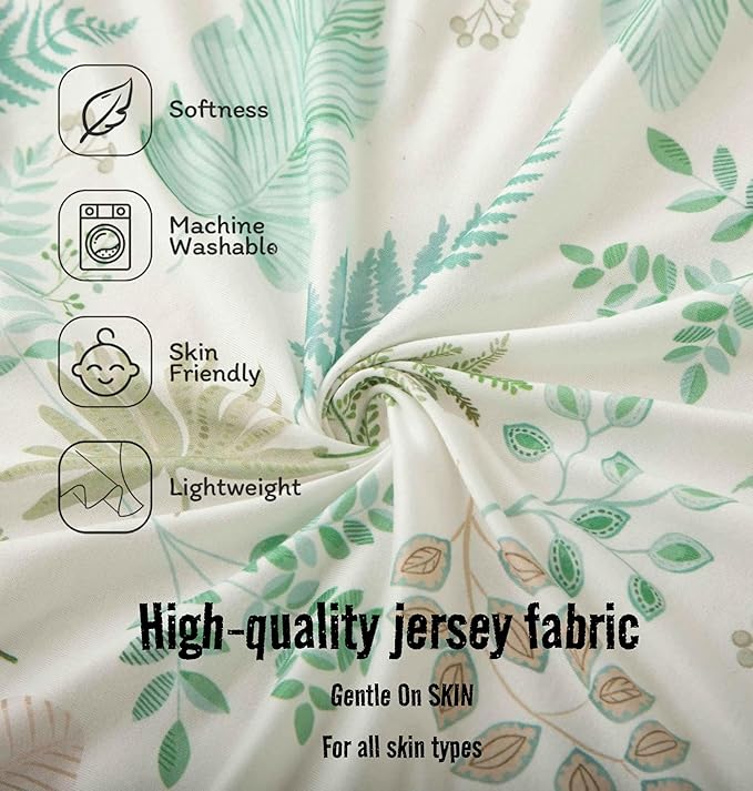 SDY Jersey Bassinet Sheets for Baby Boys and Girls, 32 "x 16 "x 4", 2 Pack - Image 4