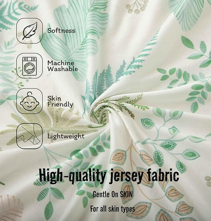 SDY Jersey Bassinet Sheets for Baby Boys and Girls, 32 "x 16 "x 4", 2 Pack - Image 4