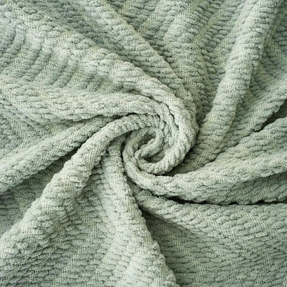 BATTILO HOME Sage Green Throw Blanket - Image 7