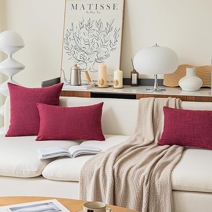 Kevin Textile Supersoft Faux Linen Square Christmas Throw Cushion Cover - Image 5