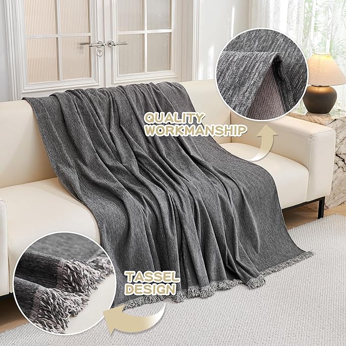 MYSKY HOME Couch Cover for Dogs Washable Couch Covers for 3 Cushion Couch Sofa - Image 3