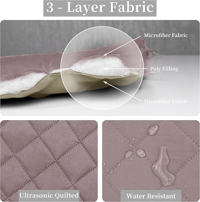 Easy-Going Twin Size Reversible Quilt Set - Image 5