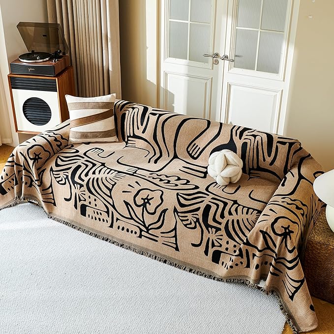 MYSKY HOME Couch Cover for Dogs, Washable Couch Covers, Sofa Covers for - Image 2