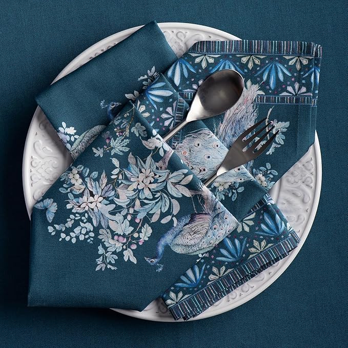 Maison d' Hermine Napkin 100% Combed Cotton Premium 20"x20" Decorative Washable - Image 3