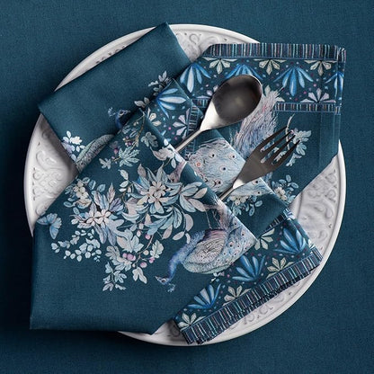 Maison d' Hermine Napkin 100% Combed Cotton Premium 20"x20" Decorative Washable - Image 3