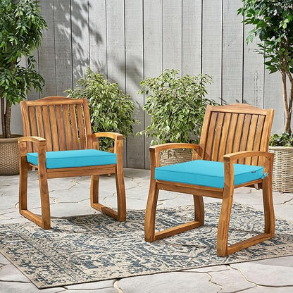 Outdoor Chair Cushions 24 x 24 Inch Waterproof Patio Chair Cushions - Image 6