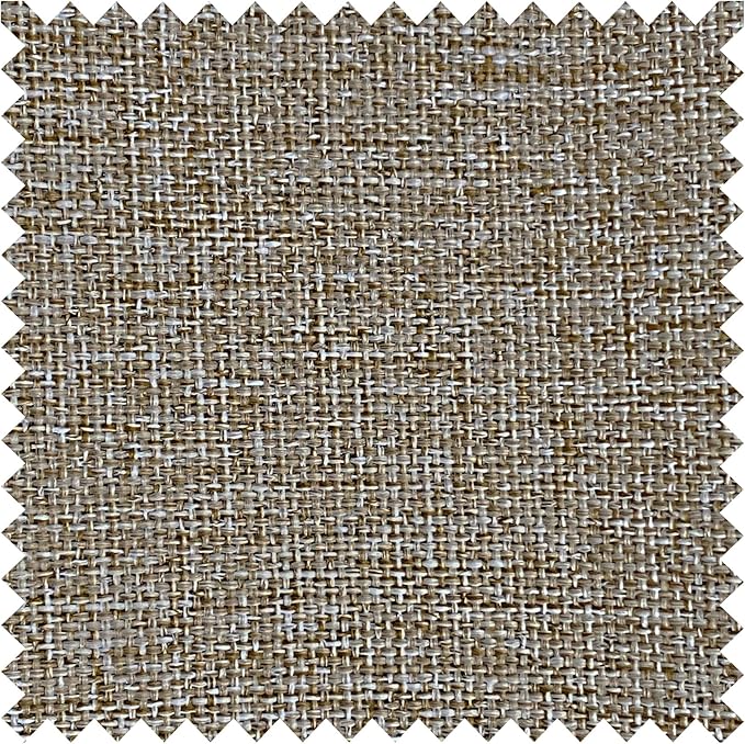 Macochico Extra Wide 100% Blackout Linen Curtains - Image 7