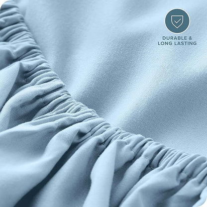 Bare Home Fitted Bottom Sheet King - Image 5