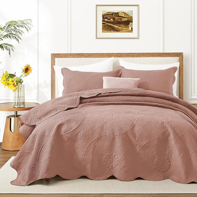 IR Imperial Rooms 8 Pack Quilt King Size Bedding - Image 2